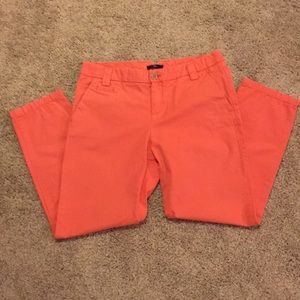 Gap Salmon ankle pants Sz 4